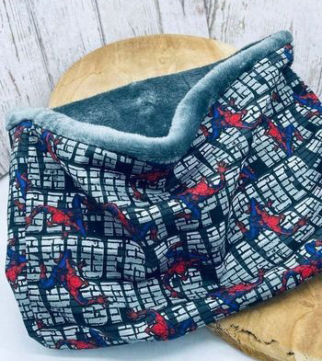 Snood enfant polaire Spiderman, cache cou polaire Avengers, Marvel - Ateliersdisa