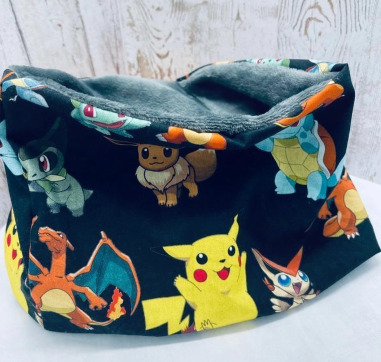 Snood cache cou enfant motifs Pokemon - Ateliersdisa