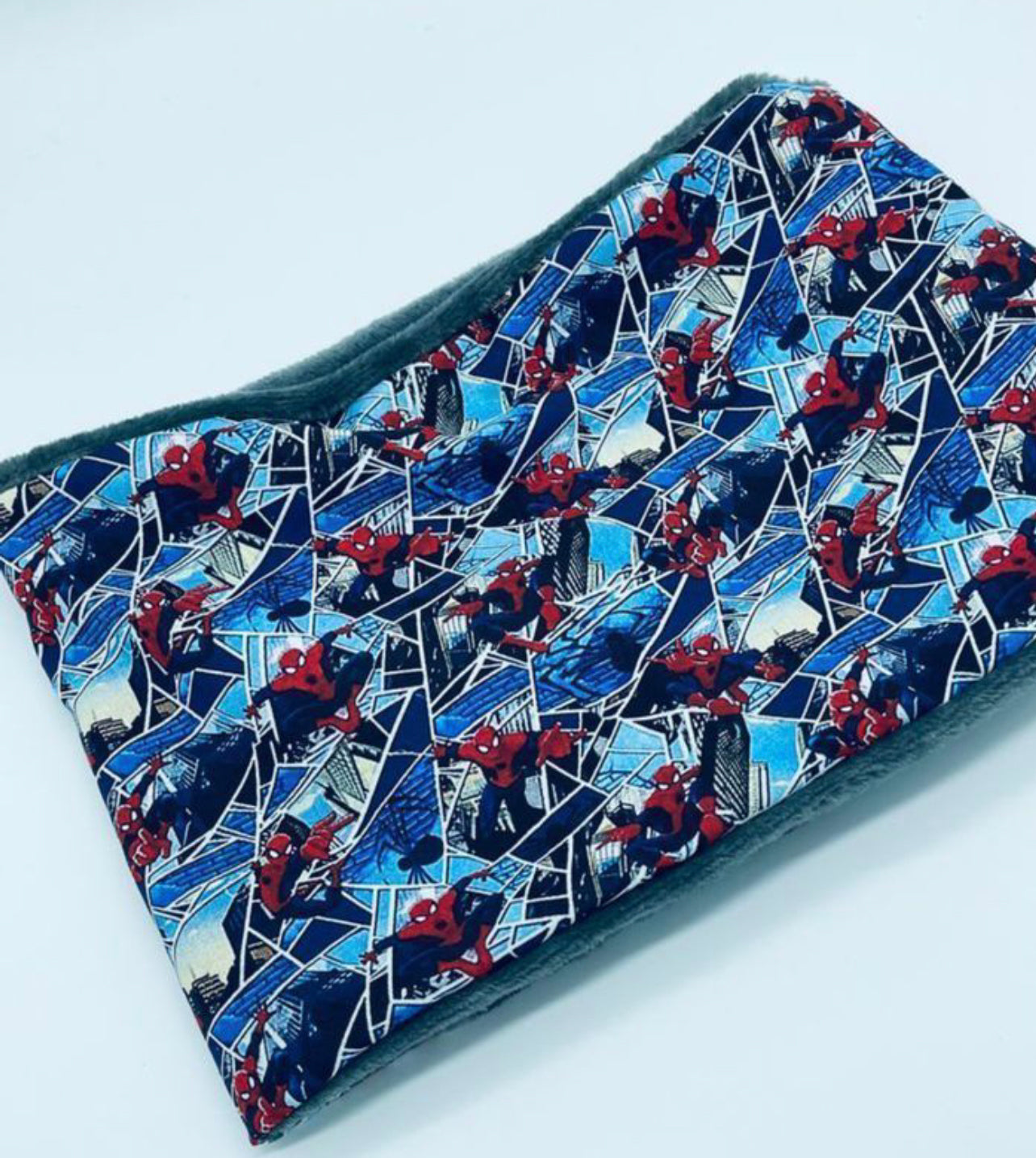 Snood garçon motifs Spiderman, cache cou Avengers Marvel - Ateliersdisa