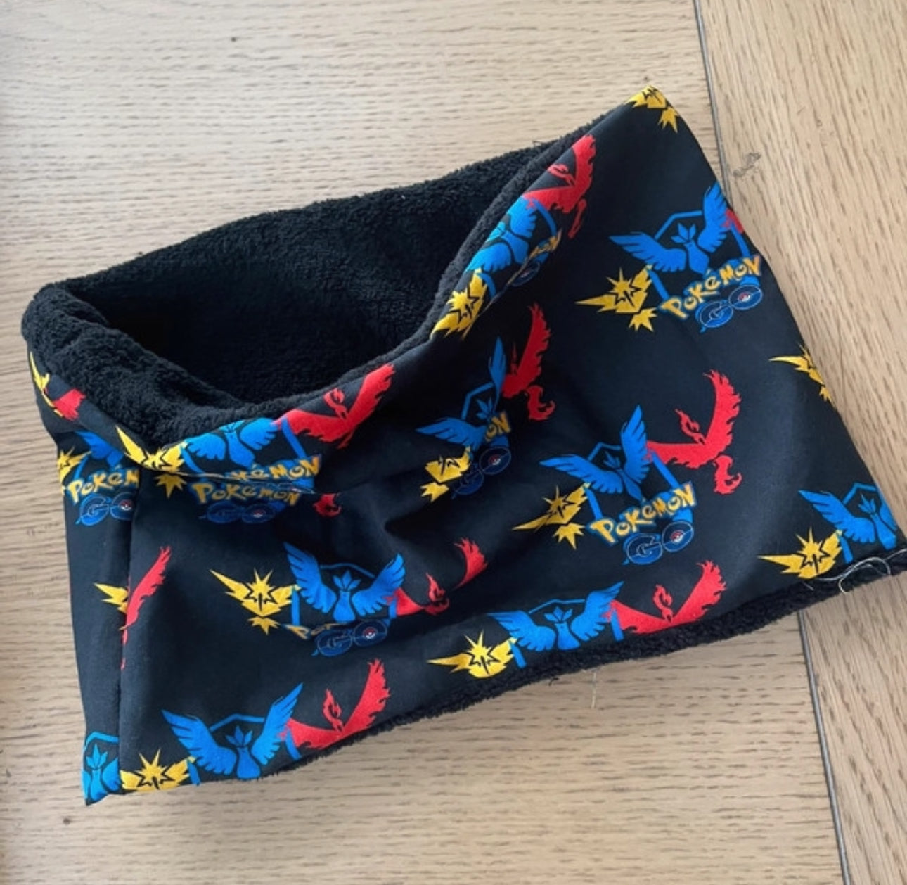 Snood cache cou enfant motifs Pokemon - Ateliersdisa