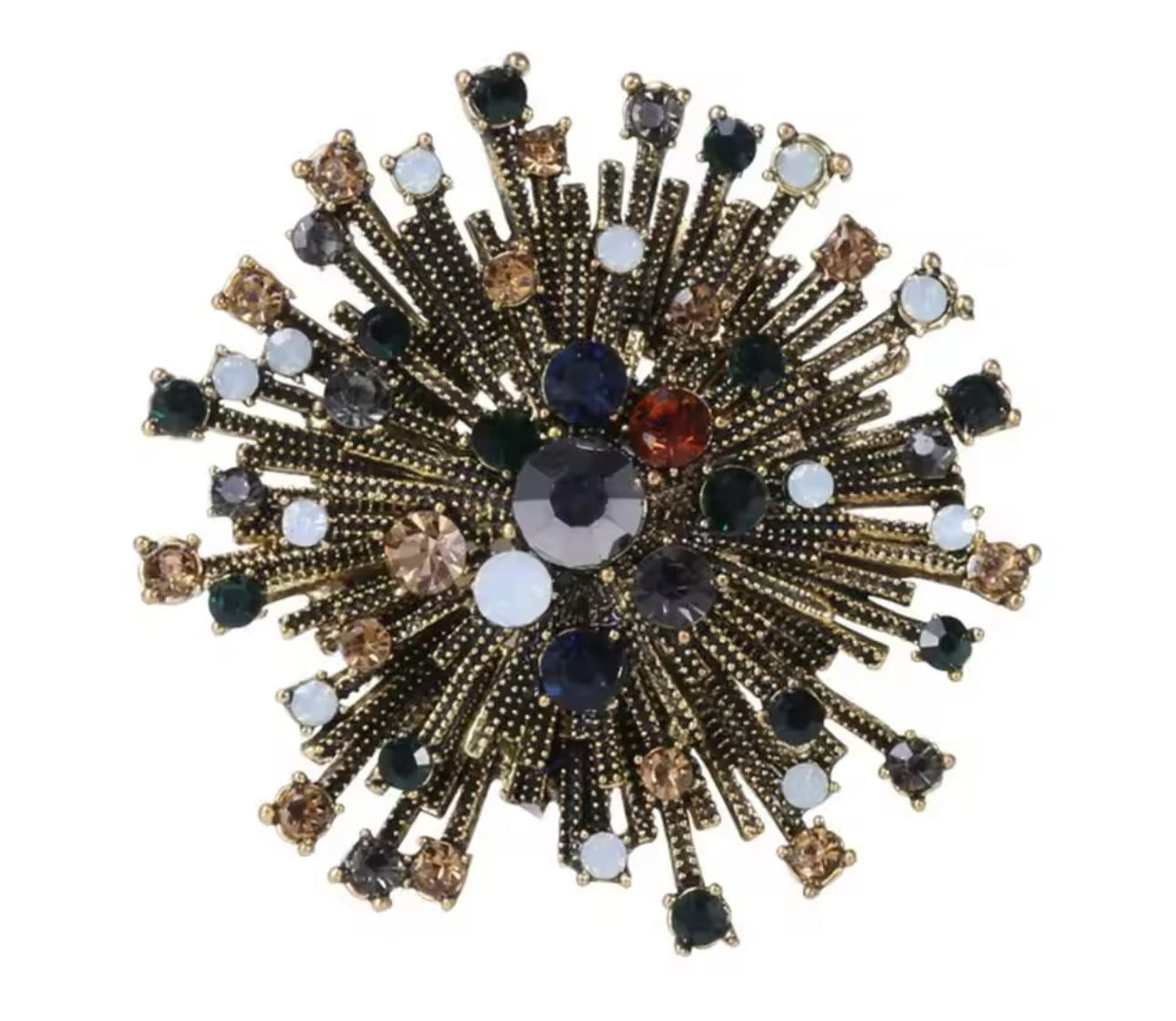 Broches fantaisie élégantes - Strass, cristal ou perles - Ateliersdisa