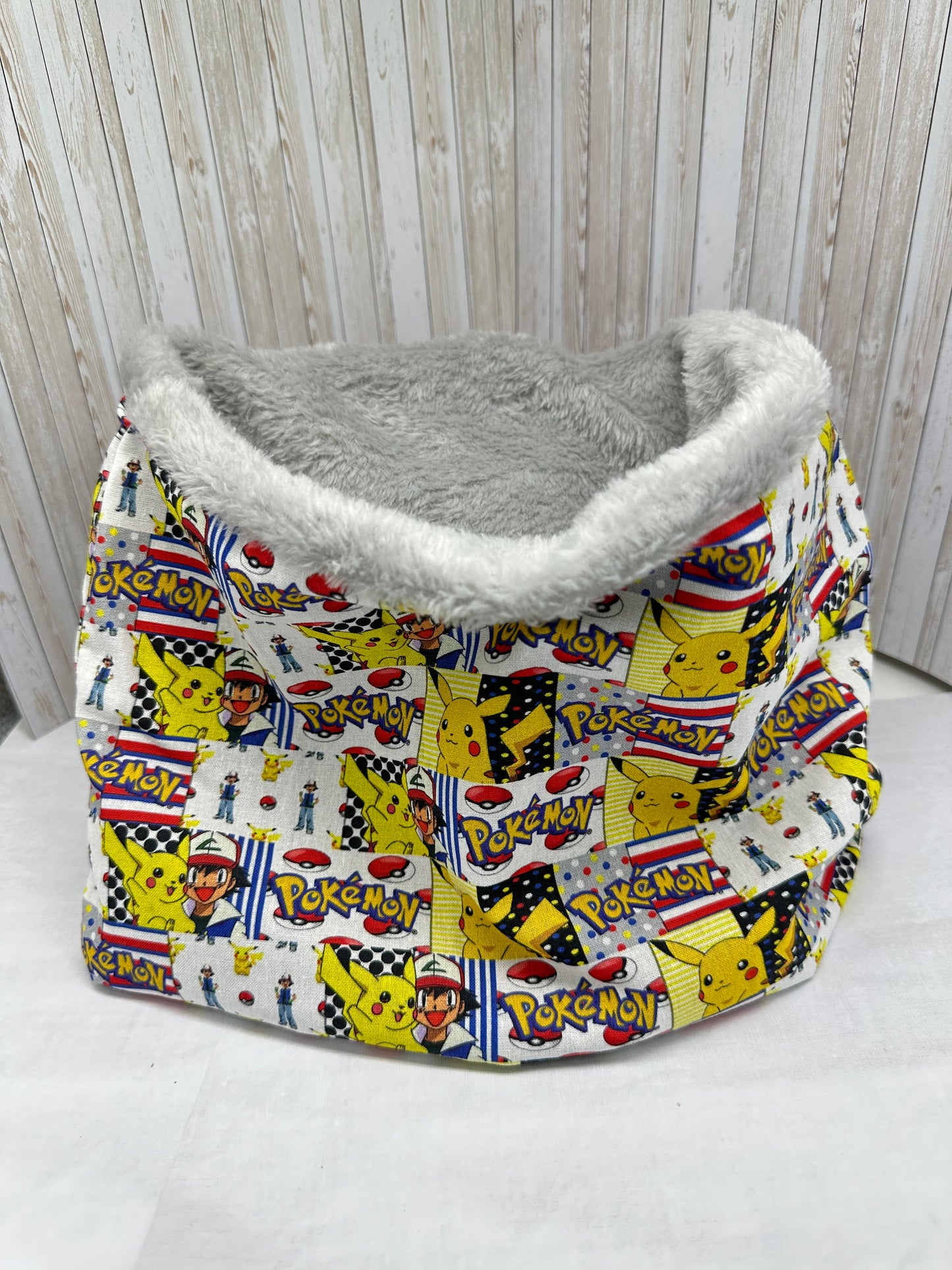 Snood cache cou enfant motifs Pokemon - Ateliersdisa