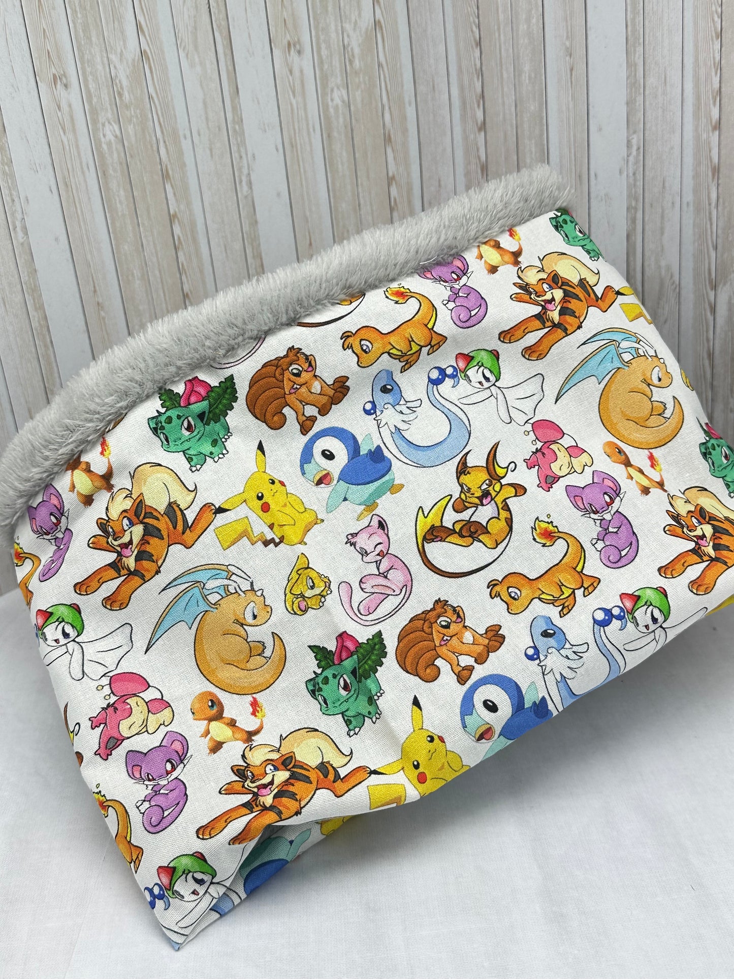 Snood cache cou enfant motifs Pokemon - Ateliersdisa