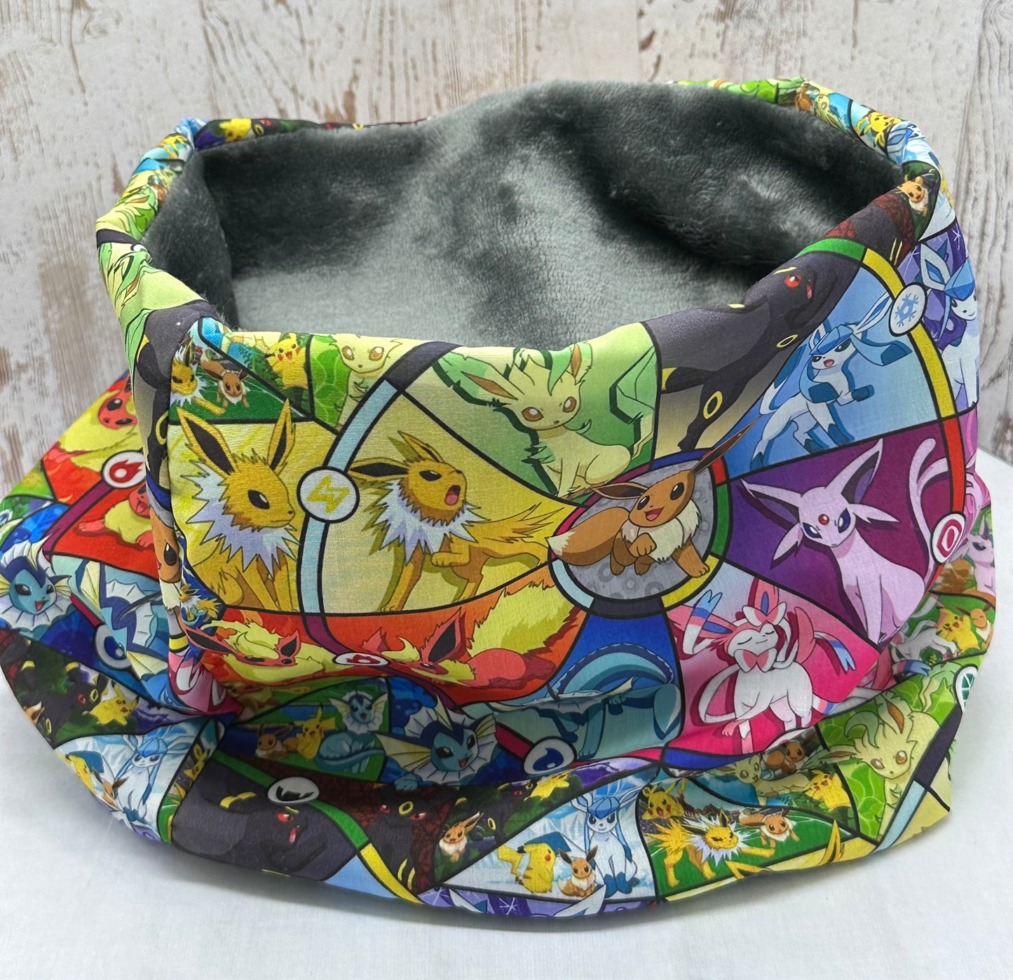 Snood cache cou enfant motifs Pokemon - Ateliersdisa