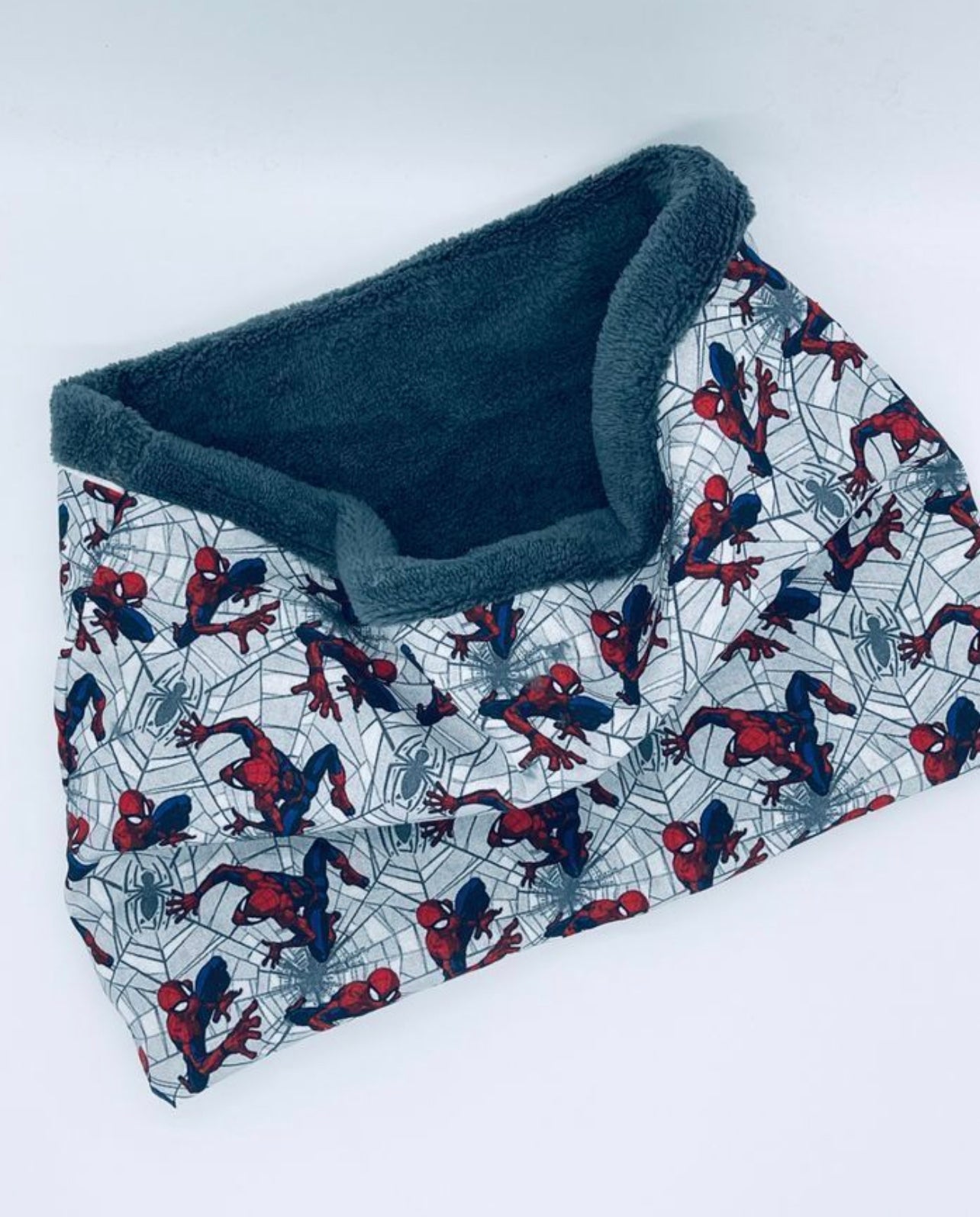 Snood garçon motifs Spiderman, cache cou Avengers Marvel - Ateliersdisa