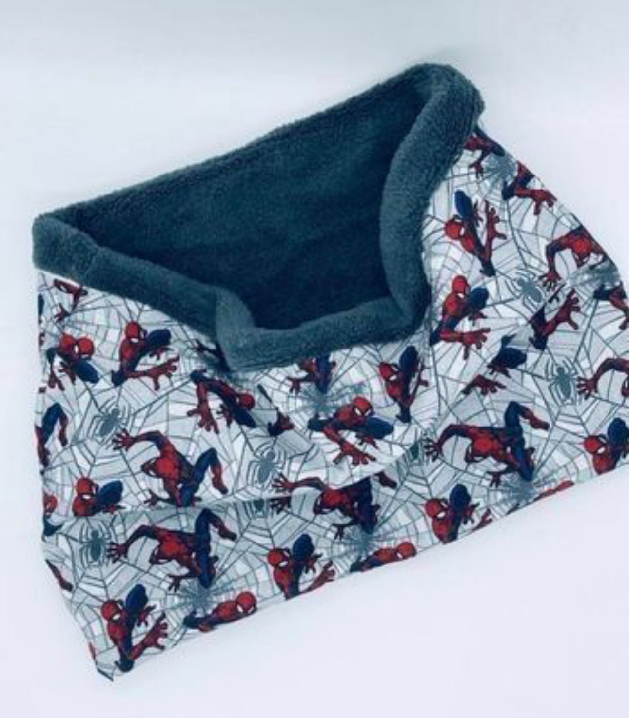 Snood garçon motifs Spiderman, cache cou Avengers Marvel - Ateliersdisa
