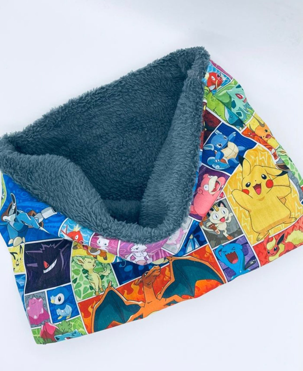 Snood cache cou enfant motifs Pokemon - Ateliersdisa