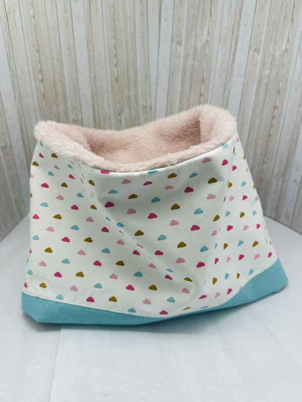 Snood enfant motifs étoile, cœur en polaire ou coton popeline - Ateliersdisa