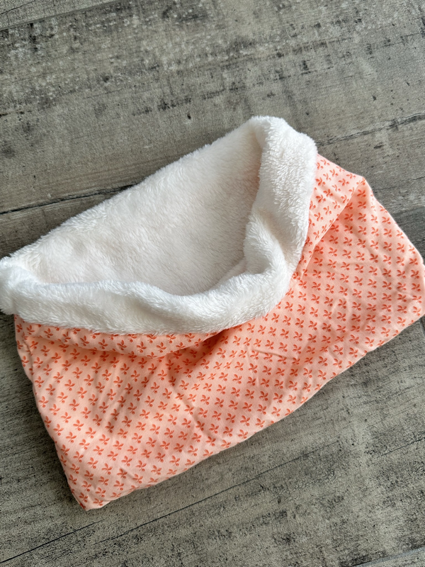 Snood enfant motifs étoile, cœur en polaire ou coton popeline - Ateliersdisa