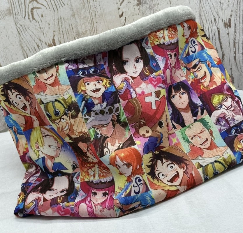 Snood garçon motifs Naruto, OnePiece - Ateliersdisa