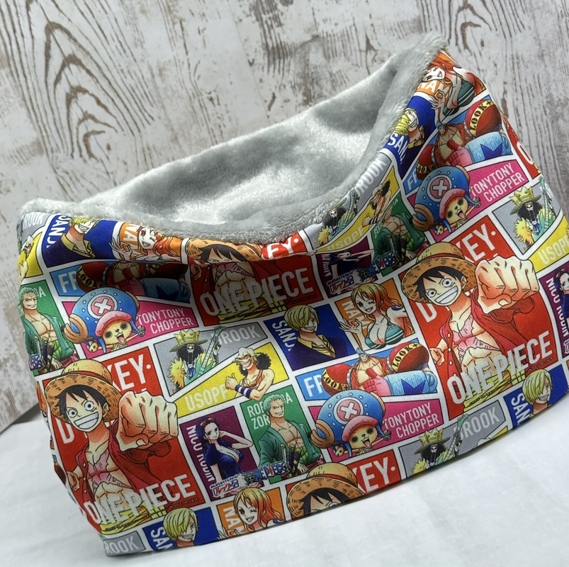 Snood garçon motifs Naruto, OnePiece - Ateliersdisa