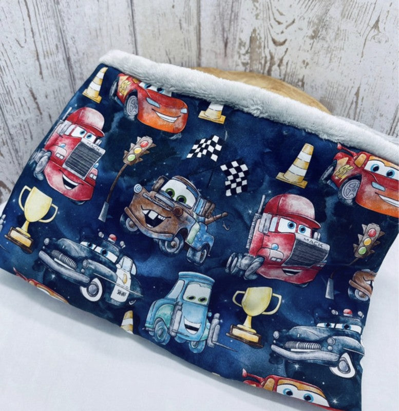 Snood cache cou enfant motifs Pat patrouille, camions, Cars Disney, fusée - Ateliersdisa