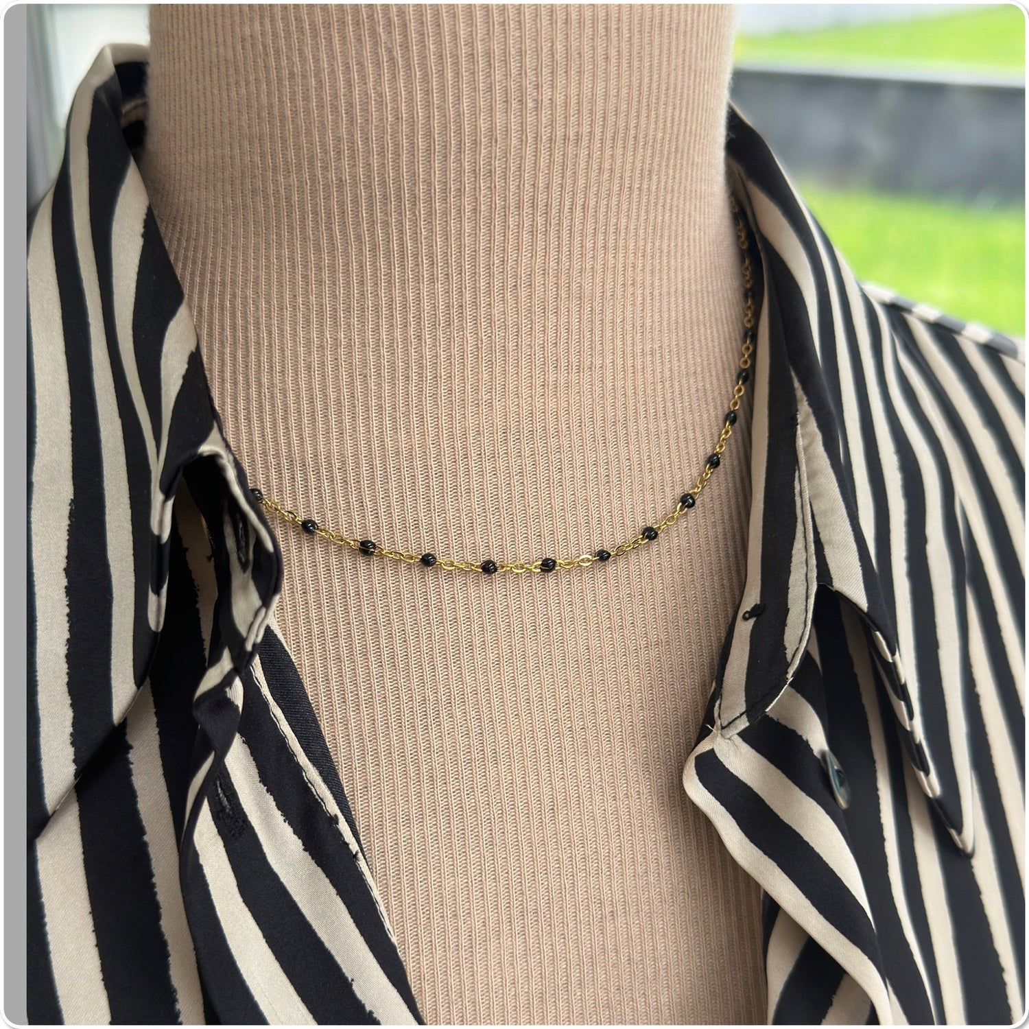 Collection colliers ras de cou fin