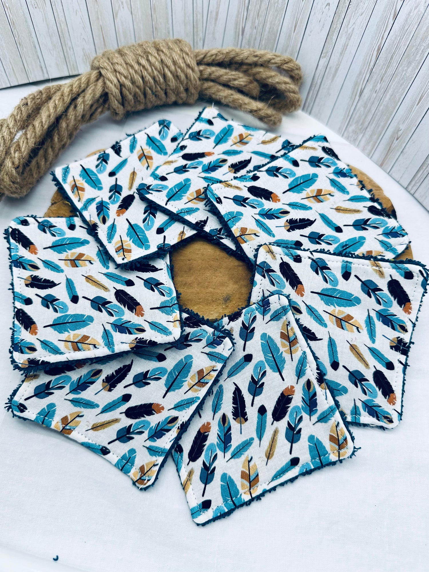 Lingettes coton lavable