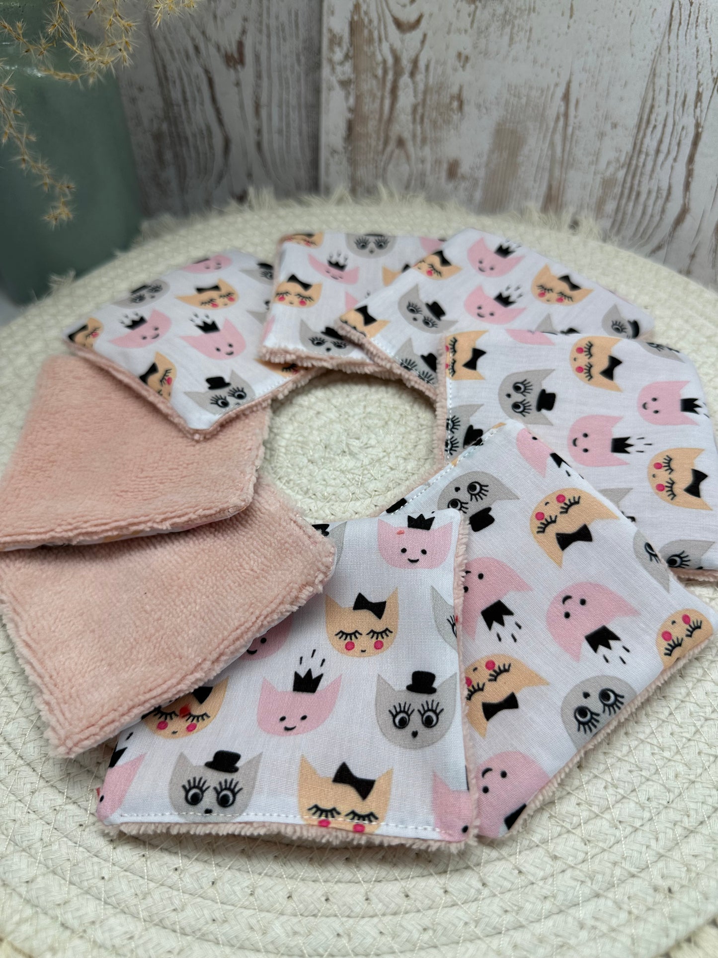 Lingettes bébé lavable à partir d’un lot de 8, lingettes zéro déchet -  Ateliersdisa