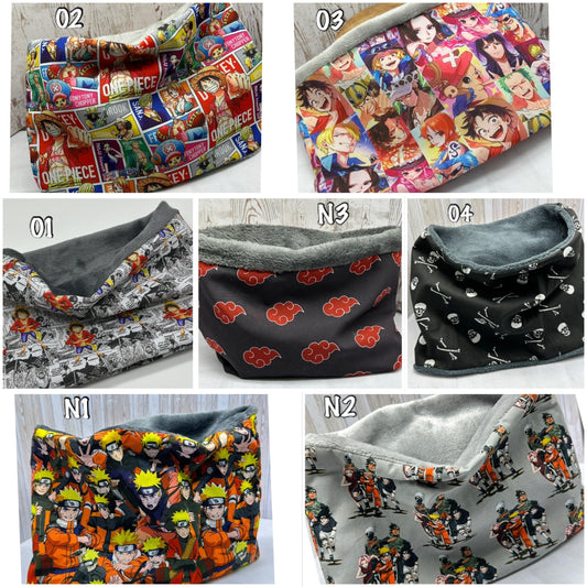 snood garcon naruto onepiece